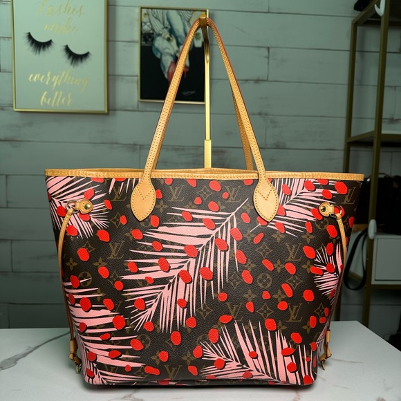 Louis Vuitton Handbags - Louis Vuitton Jungle Dot Neverfull MM